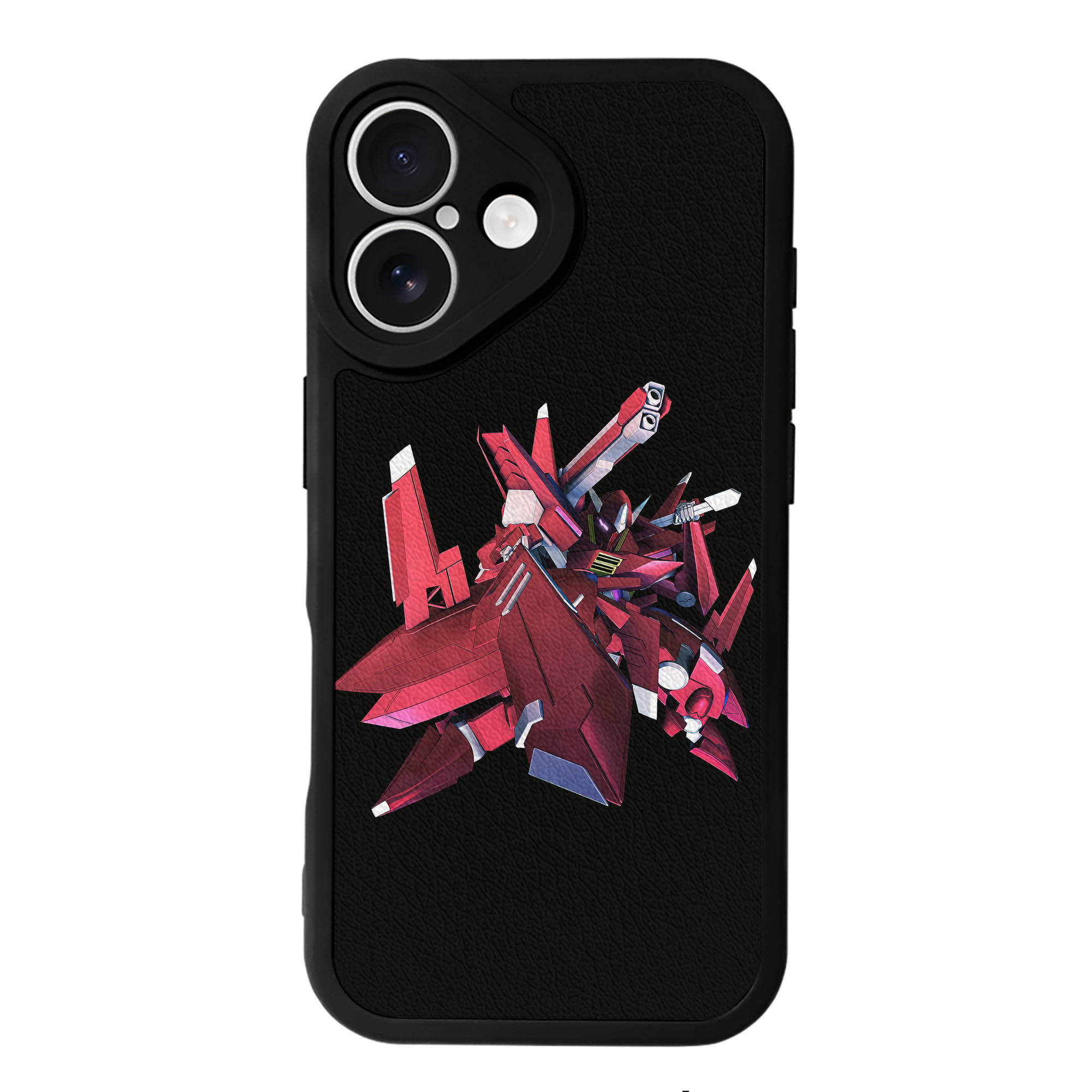 （画像用） 機動戦士ガンダム Mobile Suit Gundam 【iPhone 16シリーズ対応】シリコンスマホケース（レザー調） 材質：シリコン